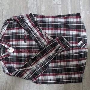 Mens plaid dress shirt